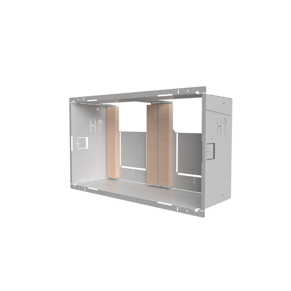 Atole - Bac tech 2 travees PC+1R 160mm de profondeur