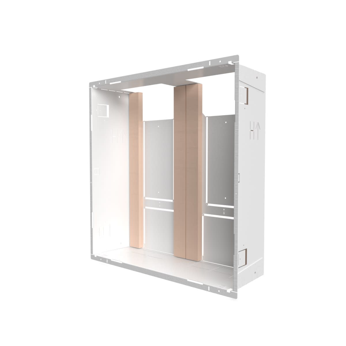 Atole - Lot de 4 Bacs tech 2 travees PC+3R+1R en 160mm de profondeur BL