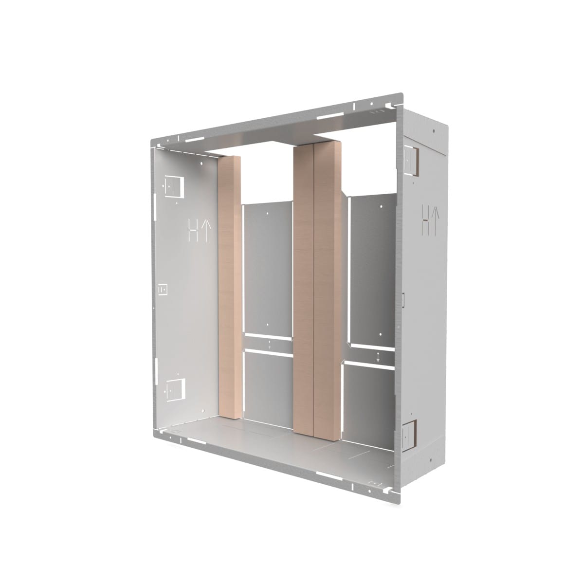 Atole - Bac tech 2 travees PC+3R+1R en 160mm de profondeur