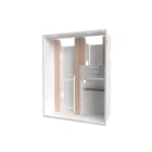 Atole - Bac 2 travees PC+4R+ VA avec TC integre 200 mm de profondeur BL