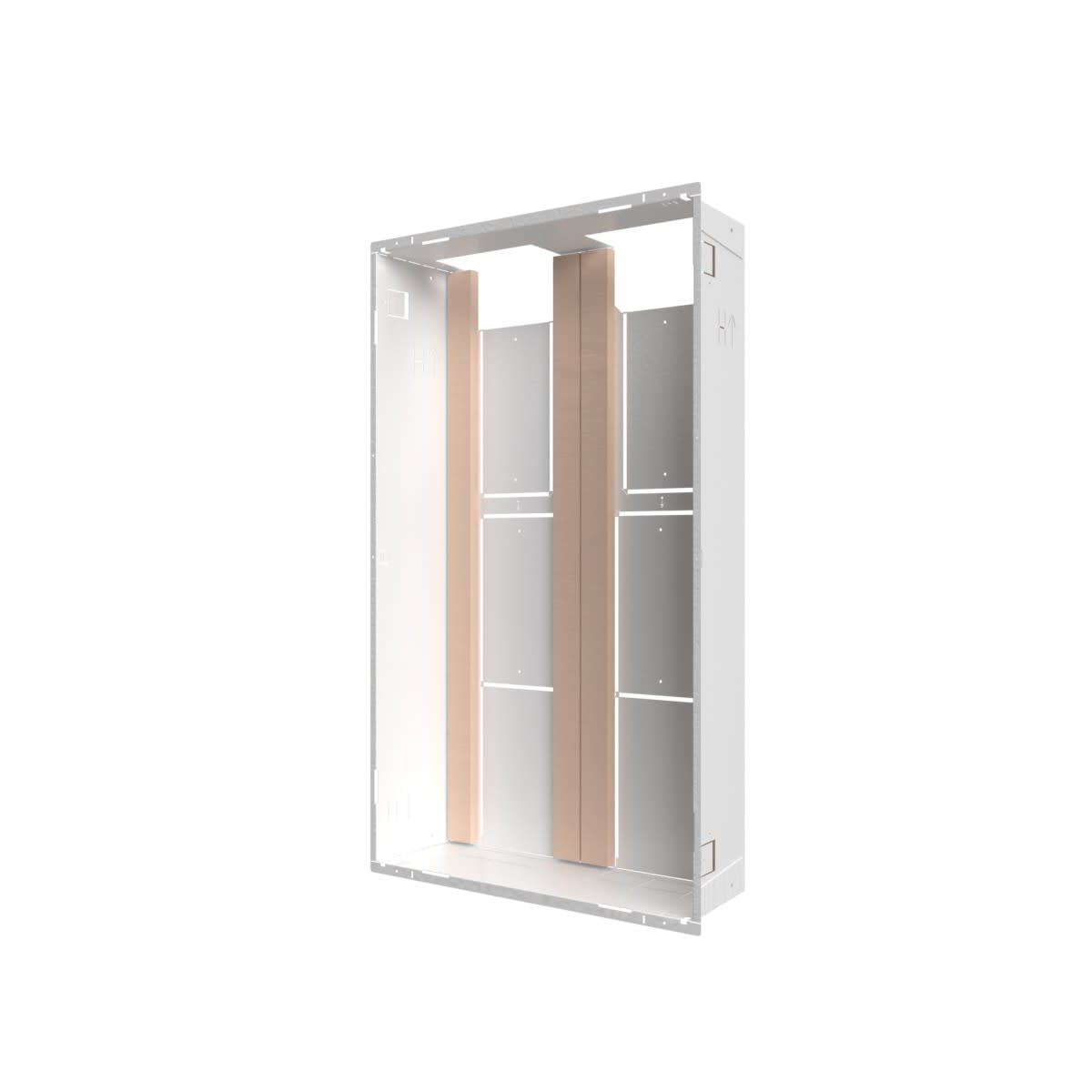 Atole - Bac tech 2 travees PC+8R+1R en 160mm de profondeur BL