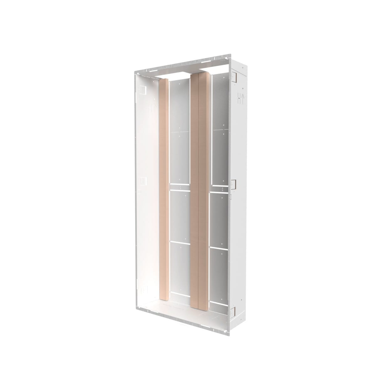 Atole - Bac tech 2 travees PC+10R+1R en 160mm de profondeur BL
