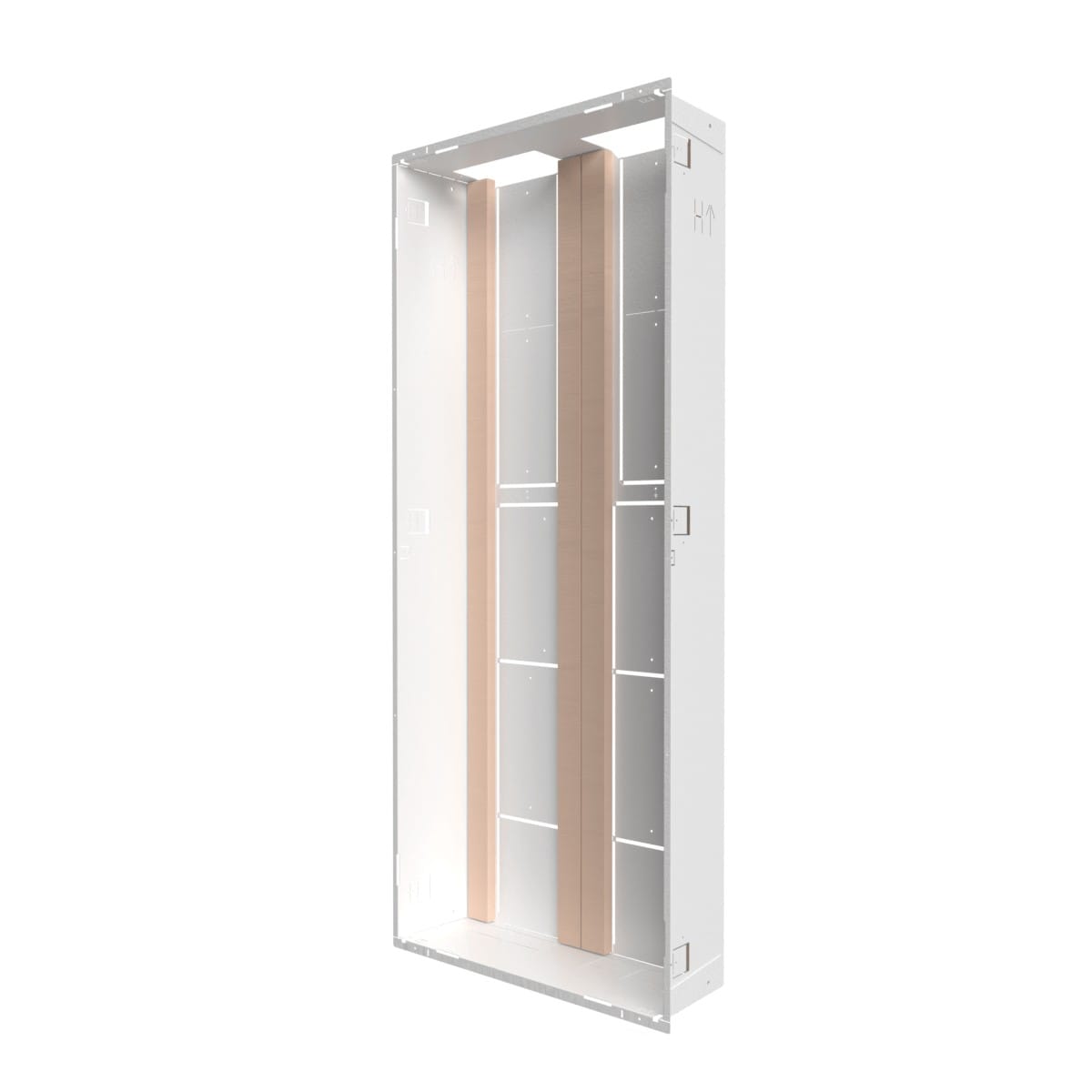 Atole - Bac tech 2 travees PC+12R+1R en 160mm de profondeur BL