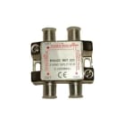 Atole - Repartiteur TV-SAT 3 sorties +1 entree + fixation rail DIN
