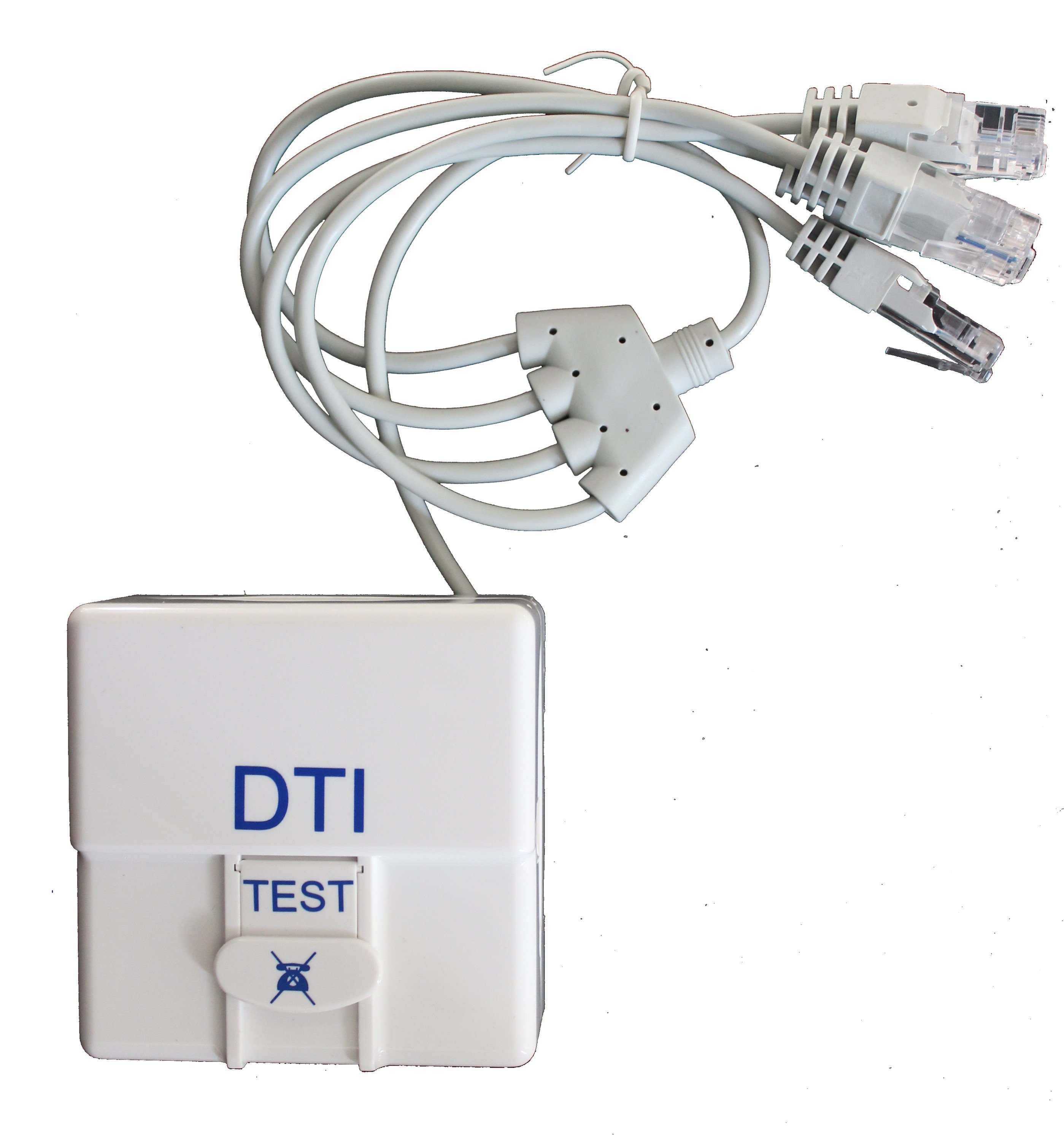 Atole - DTI precable pieuvre de 4 cordons telephoniques RJ45-RJ45 lg: 30cm