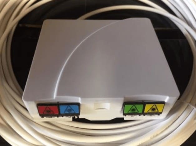 Atole - DTI OPTIQUE, PRE CABLE 20m - 4 FIBRES