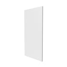Atole - Porte saillie acier blanc pour bac 2 travées ? H1170 mm ? étanche