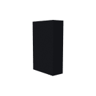 Atole - Coffret d'hab. PC+1R 540 x 340 x 140 mm -Noir RAL9005 MAT