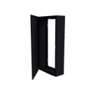 Atole - Coffret d'hab. PC+2R 670 x 340 x 140 mm - Noir RAL9005 MAT