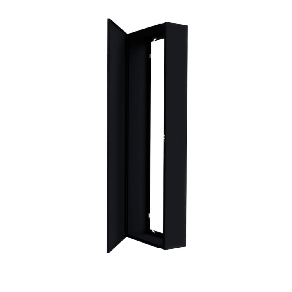 Atole - Coffret d'hab. PC+2R+2R ou PC+3R+1R 1040x340x140 mm-Noir RAL9005 MAT