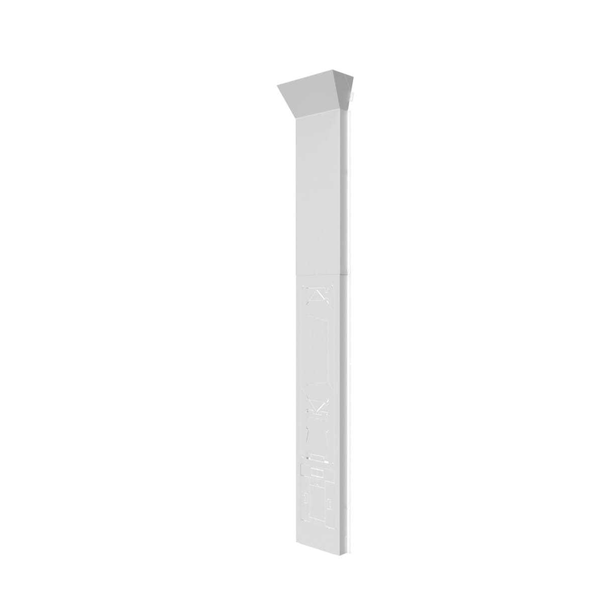 Atole - Rehausse 1T toute hauteur PC+4R+TC plis exterieurs avec cornet + VA