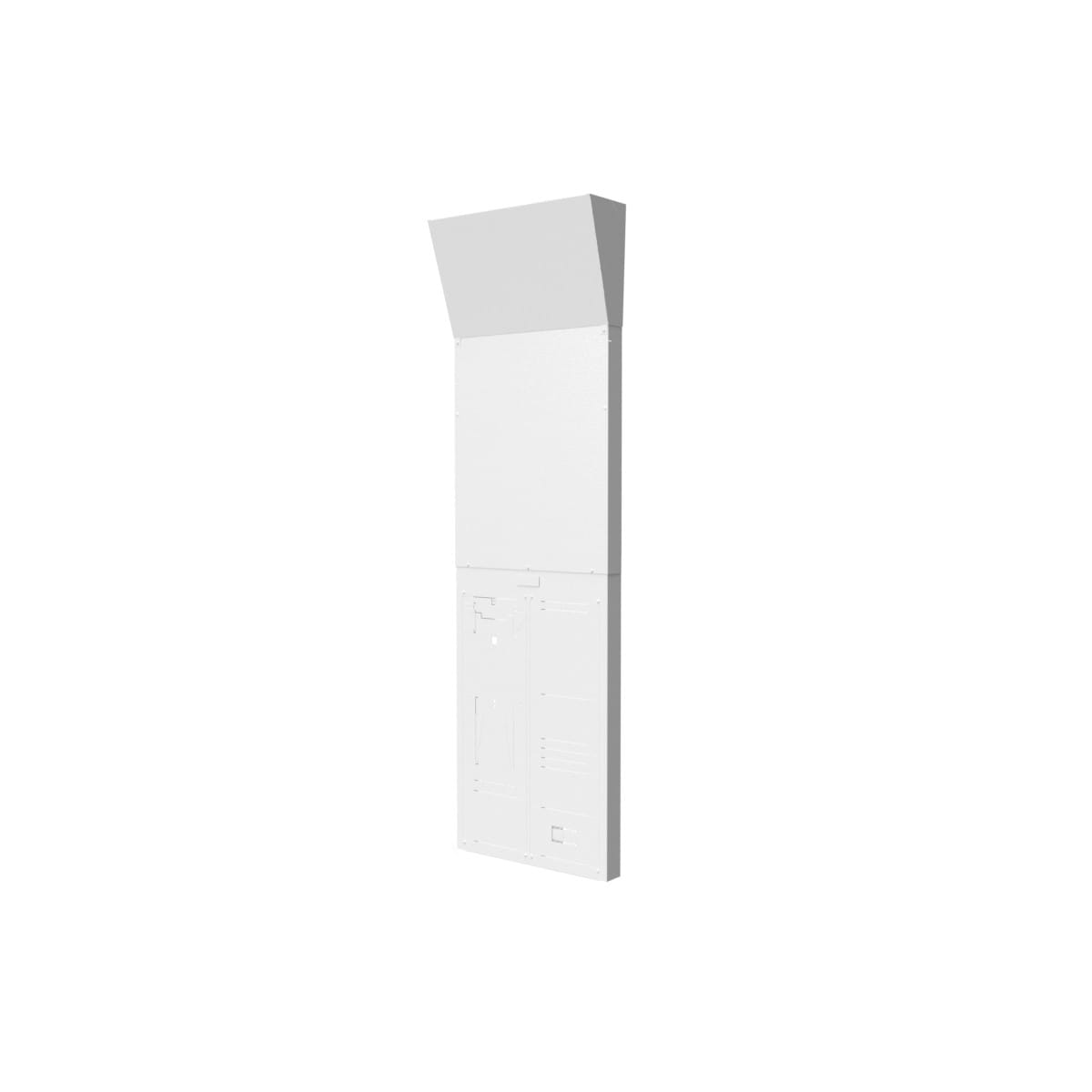 Atole - Rehausse 2T arrivée haut Ht utile 730 + Cornet + Volume attenant BL