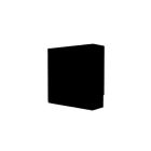 Atole - Cache nourrice 11 H450 L450 P150 mm - Noir