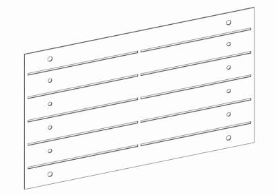 Atole - Obturateur secable 150*250mm
