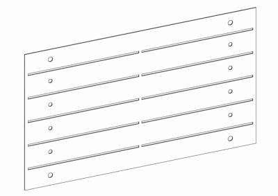 Atole - Obturateur secable 150*250mm