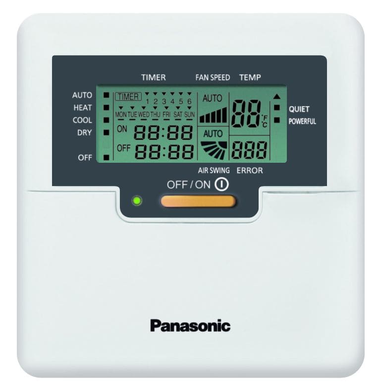 Panasonic Chauffage et climatisation - TELECOMMANDE FILAIRE (EN OPTION) Gainable / cassettes