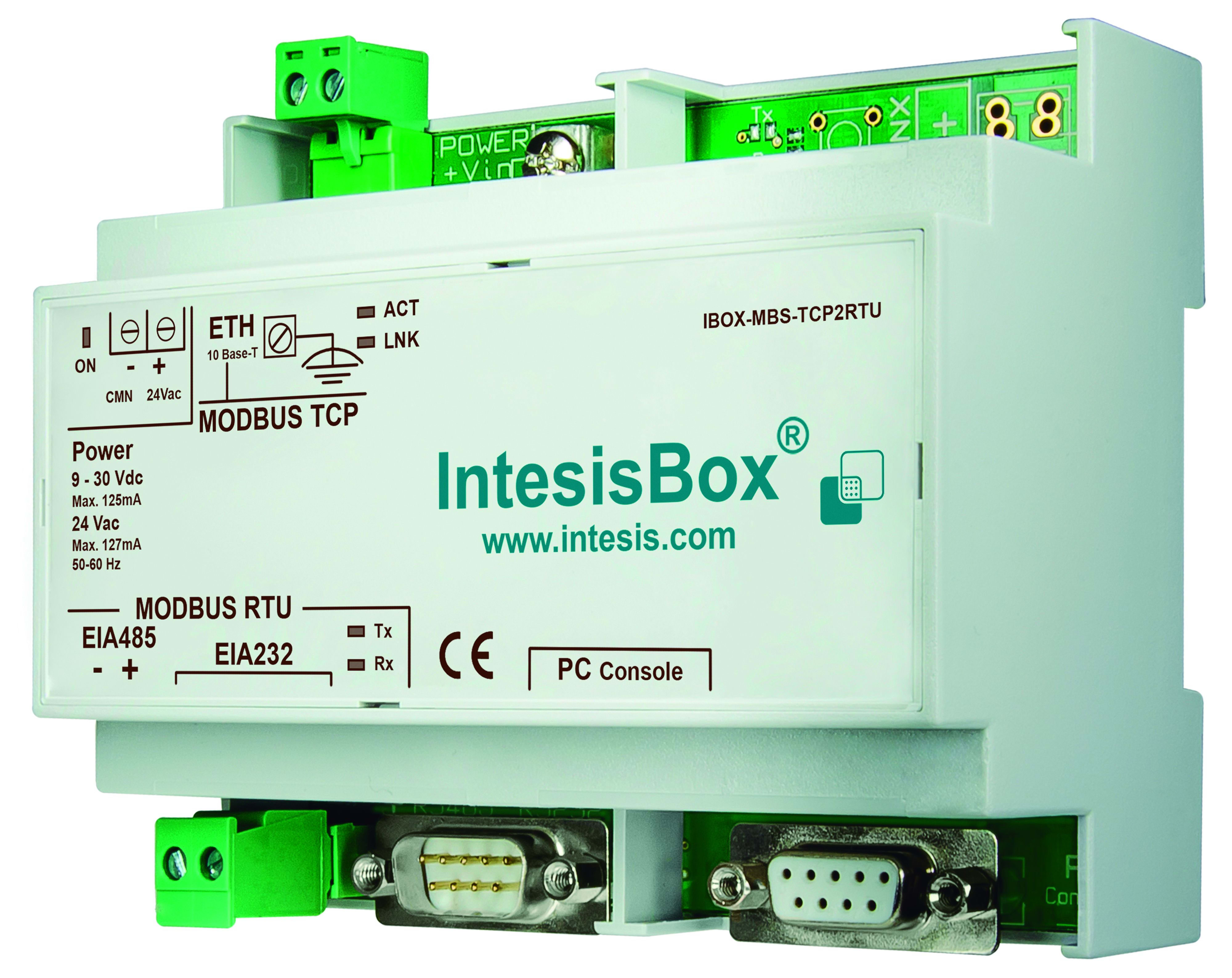 Panasonic Chauffage et climatisation - Interface de conversion TCP ModBus vers RTU Modbus