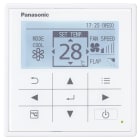 Panasonic Chauffage et climatisation - Télécommande filaire tertiaire avec fonctions Econavi et Datanavi
