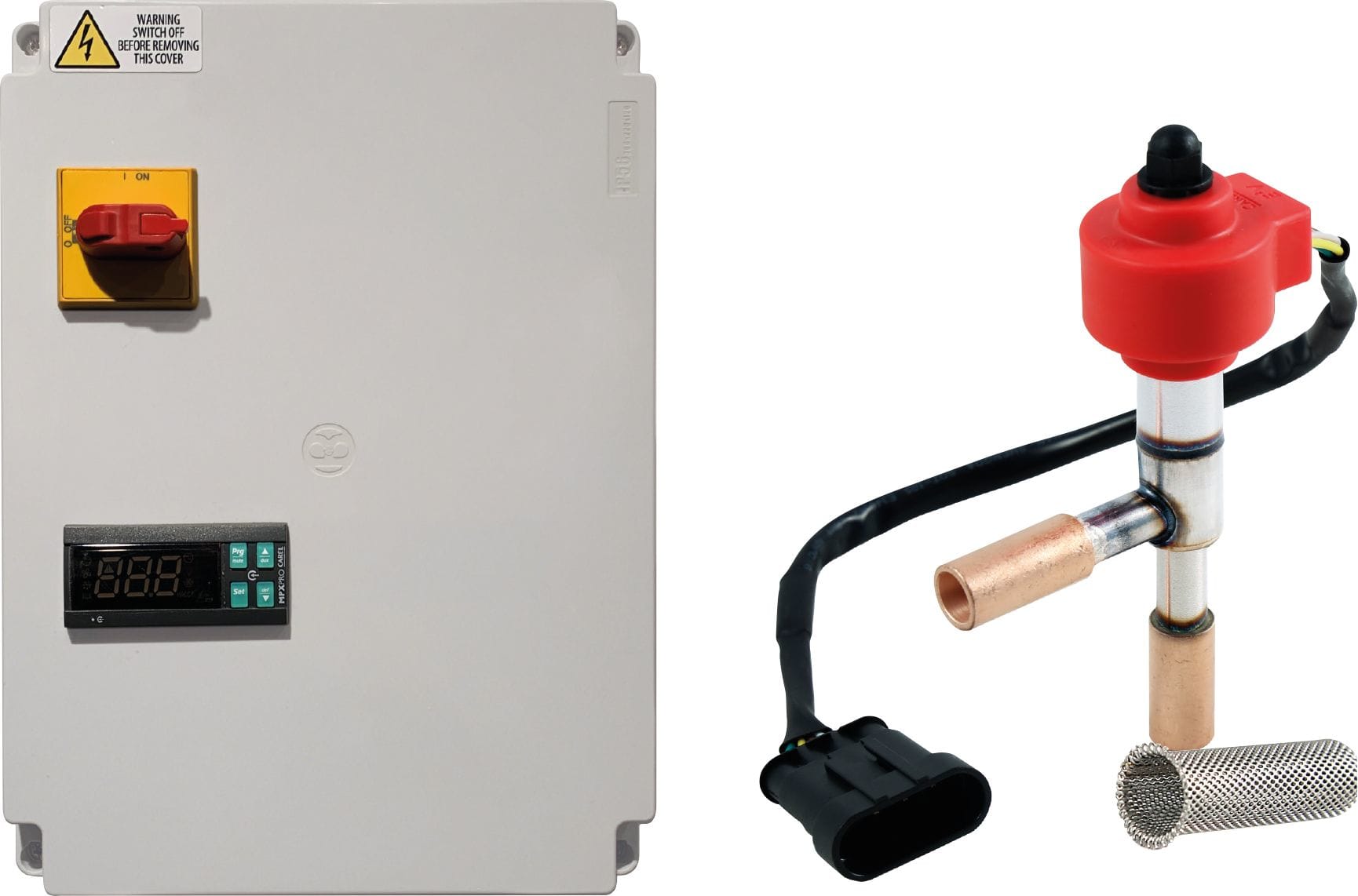 Panasonic Chauffage et climatisation - Boîtier de contrôle Compact pour groupe de réfri + Détendeur EEV Taille 03