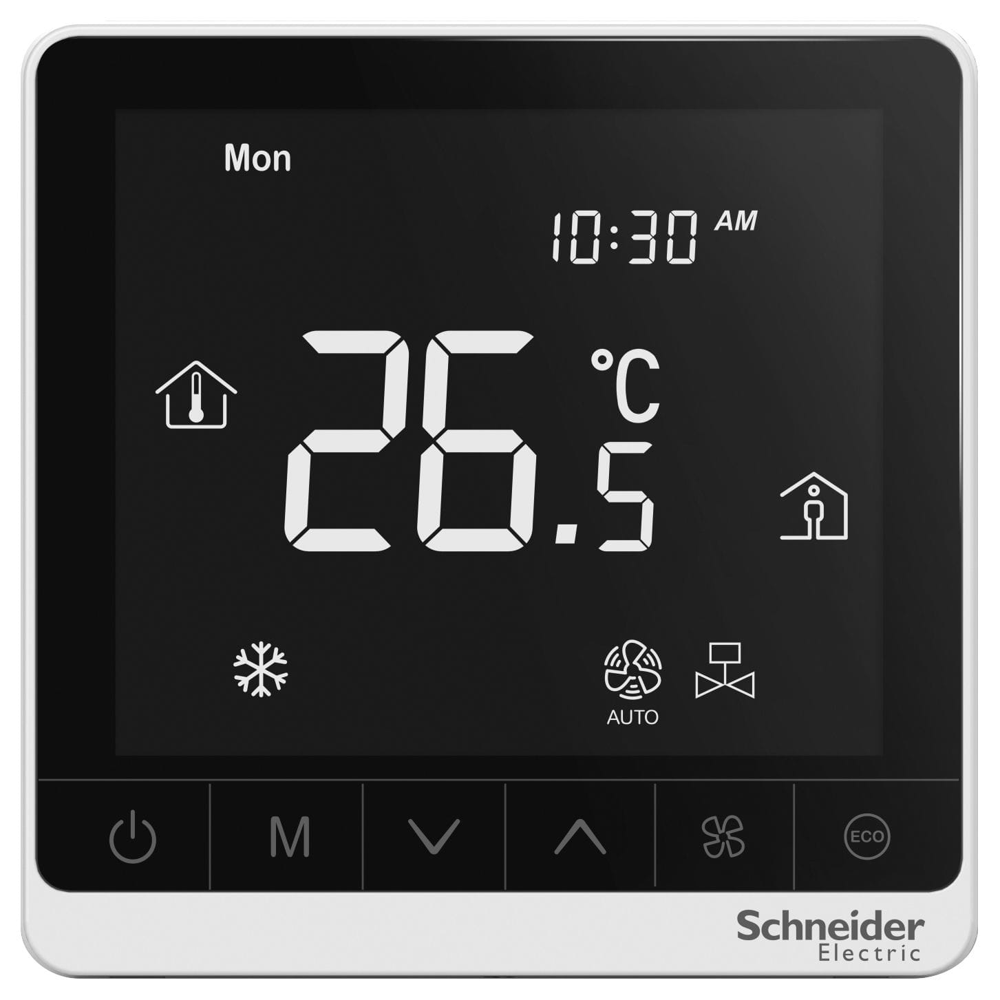 Panasonic Chauffage et climatisation - Télécommande filaire tactile pour ventilo-convecteur AC 2 tubes (contr. Uniqu.)