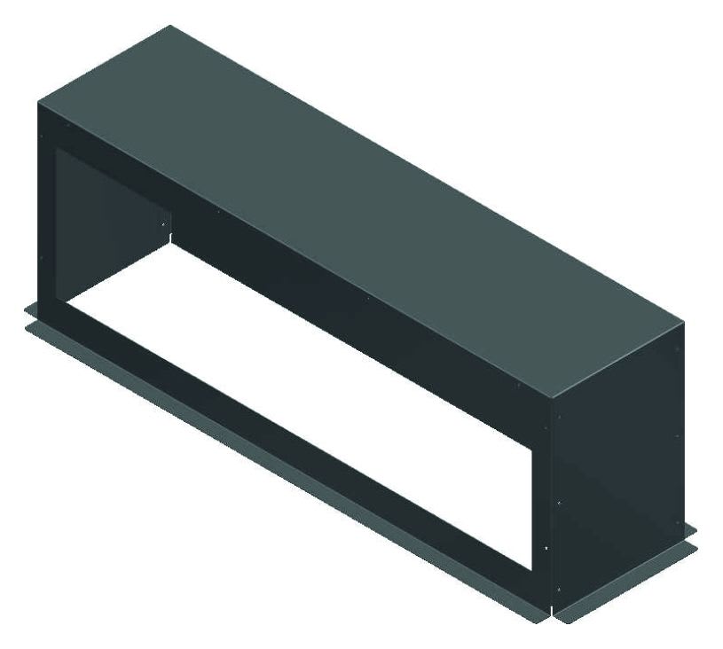 Panasonic Chauffage et climatisation - Plénum à 90° pour le racc. air extérieure