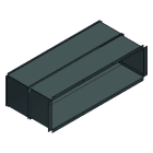 Panasonic Chauffage et climatisation - Gaine télescopique pour ventilo-convecteurs type gainable