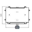 Panasonic Chauffage et climatisation - Bac à condensation pour inst. Horizontale