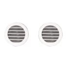 Panasonic Chauffage et climatisation - Grille extérieure en alu. (trous à partir de 202 mm)