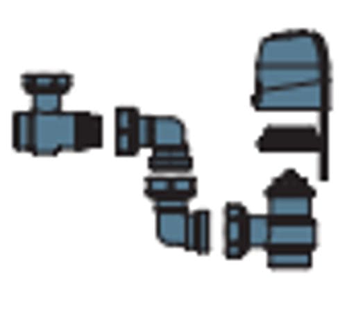 Panasonic Chauffage et climatisation - Vanne 2 voies pour ventilo-convecteur Smart