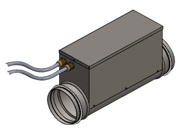 Panasonic Chauffage et climatisation - Résist. Élec. 0,5 kW. DN 125 mm.