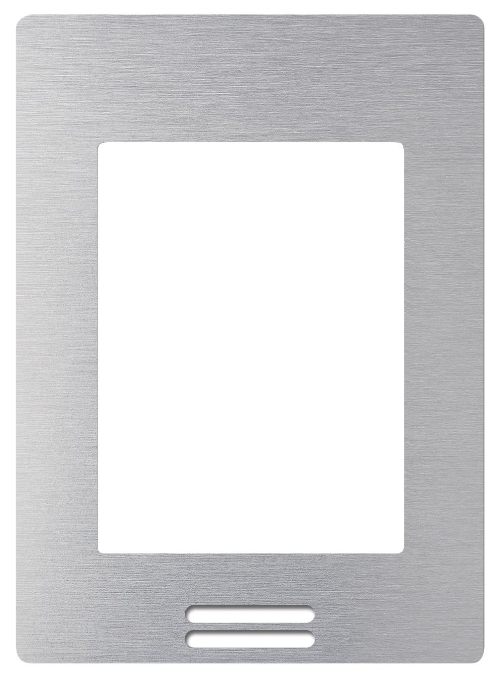 Panasonic Chauffage et climatisation - Plaque pour télécommande SER8150 - Finition acier brossé