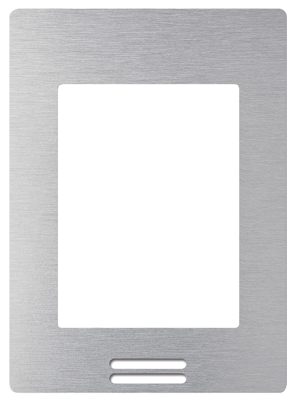 Panasonic Chauffage et climatisation - Plaque pour télécommande SER8150 - Finition acier brossé