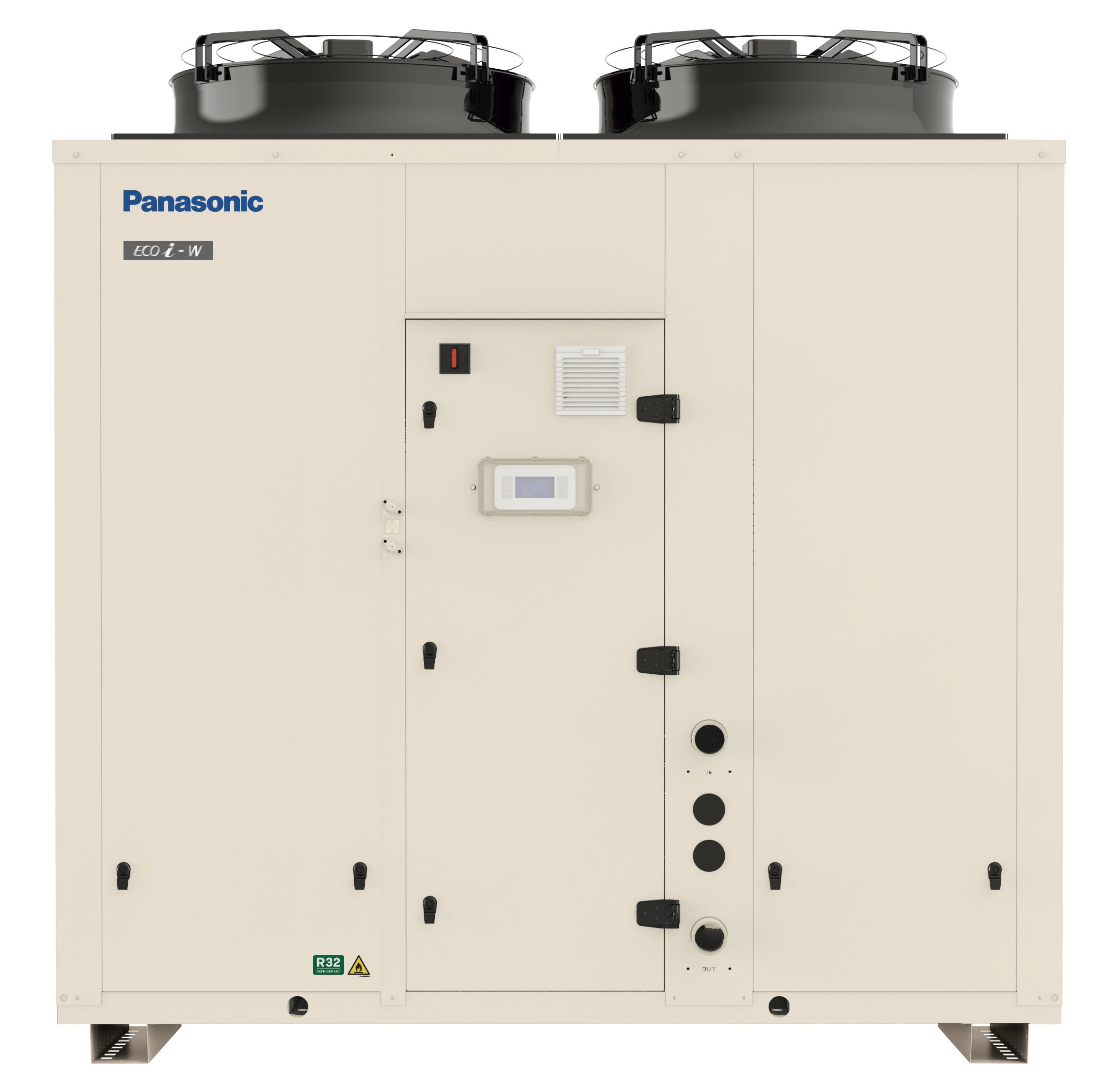 Panasonic Chauffage et climatisation - ECOi-W AQUA-Z H taille 100 R32 sans ballon avec 1 pompe