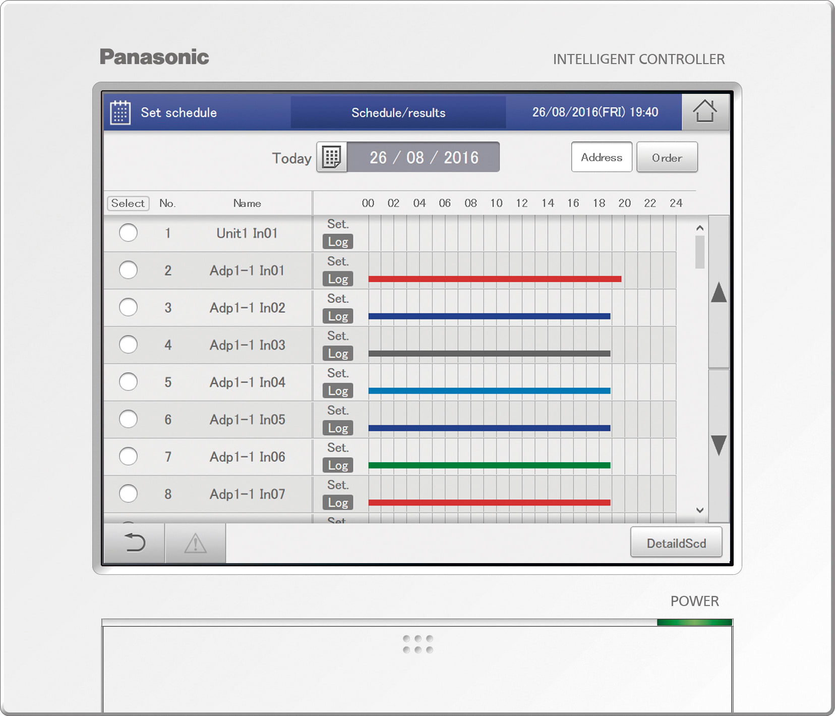 Panasonic Clim - Commande système