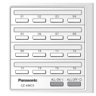 Panasonic Chauffage et climatisation - Tcd centralisée marche/arrêt, jusqu'à 16 groupes, 64 unités intérieures.