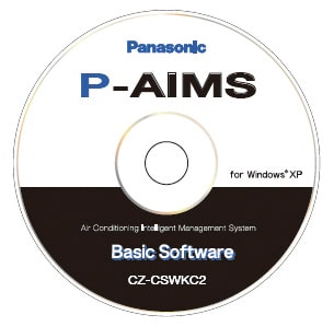 Panasonic Chauffage et climatisation - Logiciel P-AIMS d'affichage de la disposition des éléments (option)