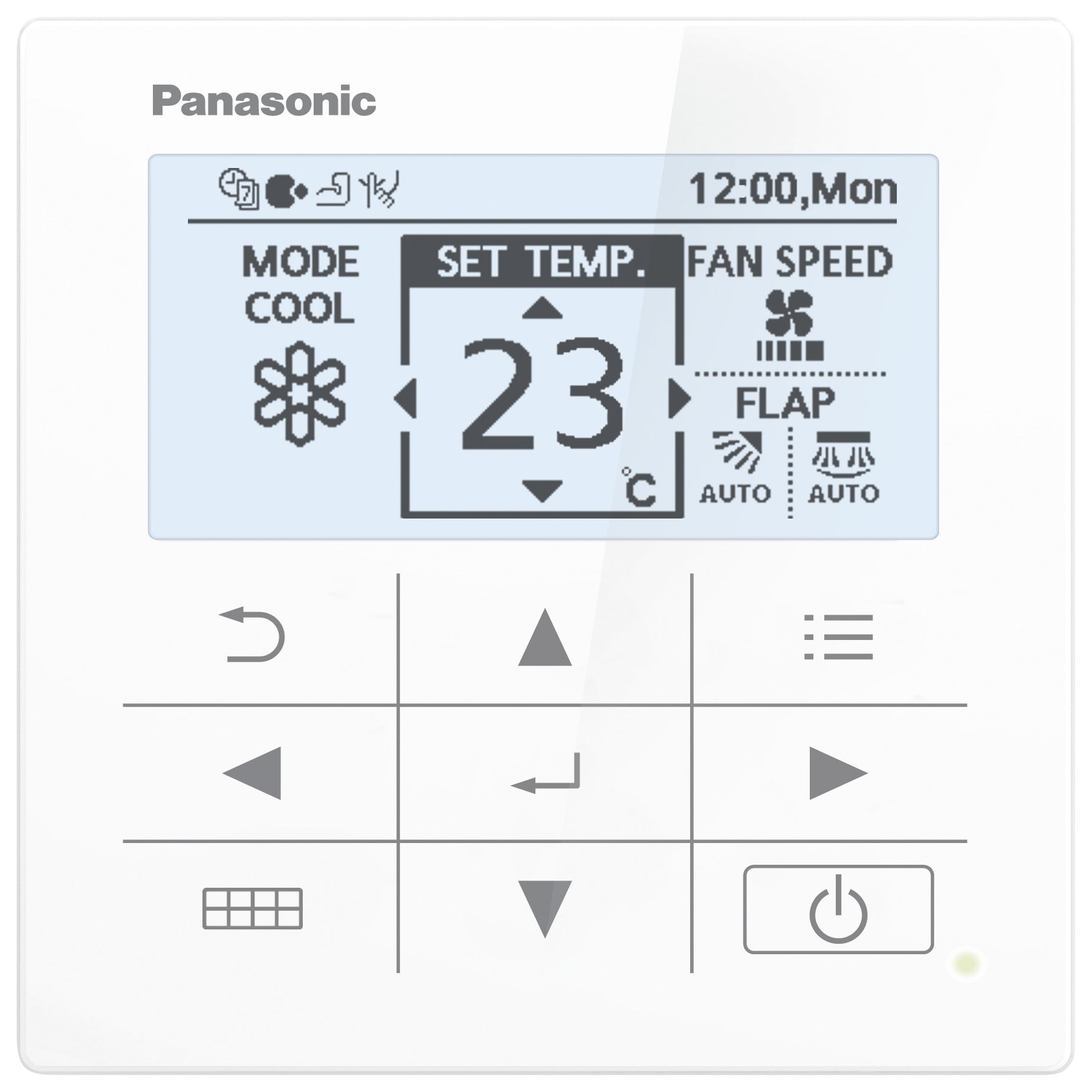 Panasonic Chauffage et climatisation - Télécommande filaire pour unité murale et console
