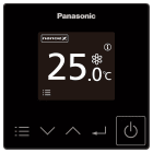 Panasonic Chauffage et climatisation - Télécommande tertiaire filaire simplifiée - Noire