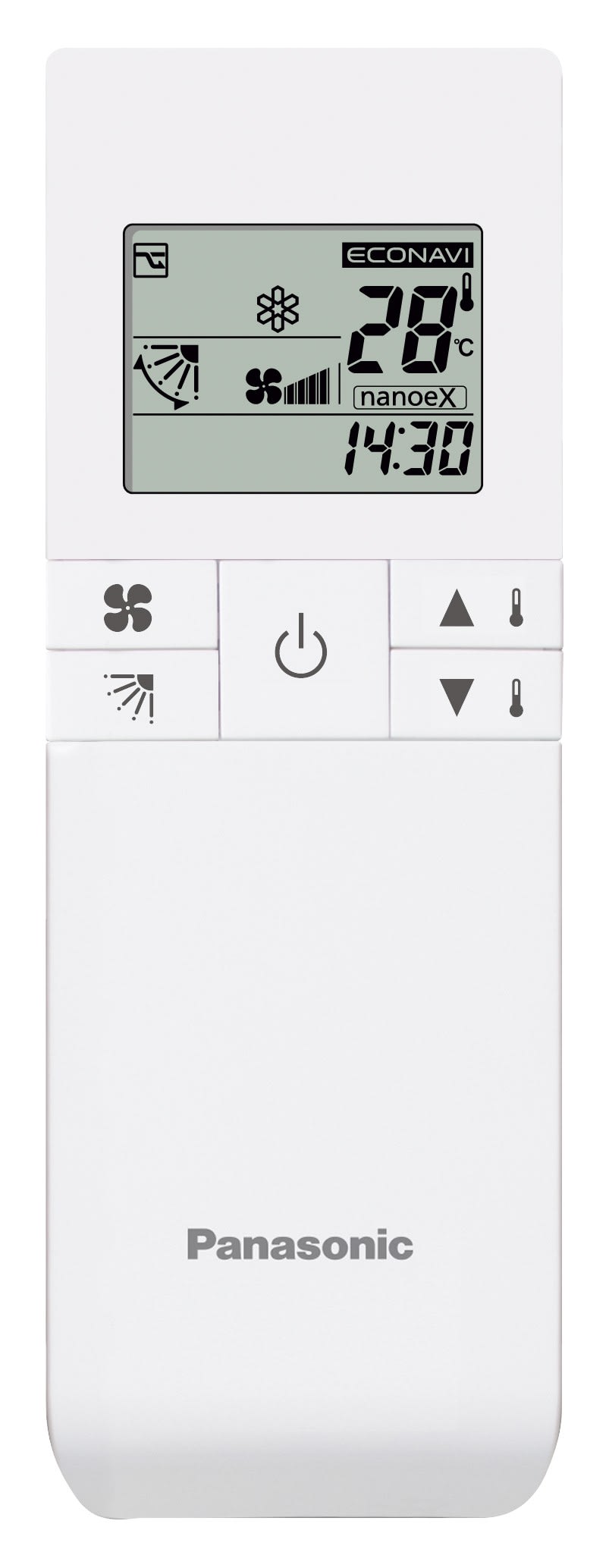 Panasonic Chauffage et climatisation - Télécommande infrarouge sans fil pour unitéq murales ou unités avec récepteur