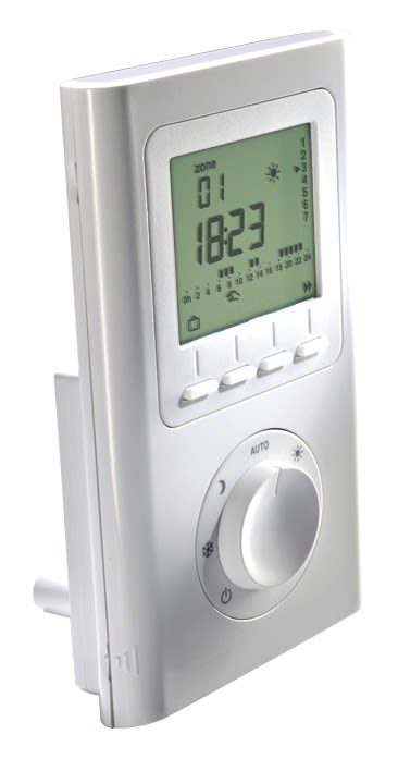 Panasonic Chauffage et climatisation - Thermostat d?ambiance LCD filaire avec programmateur hebdomadaire