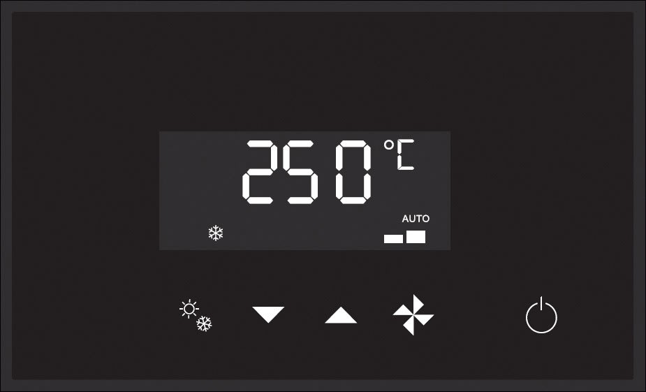 Panasonic Chauffage et climatisation - Télécommande Haute Connectivité/ Noire / avec 2 entrées