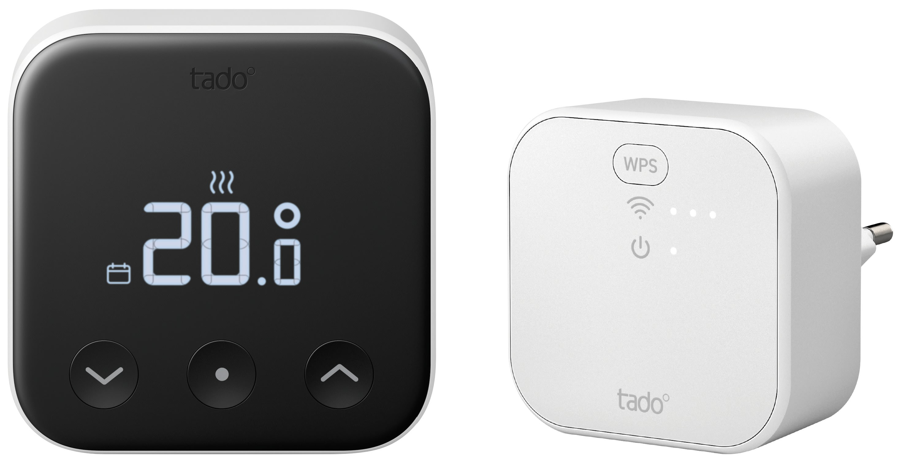 Panasonic Chauffage et climatisation - Kit 1 Thermostat Intelligent filaire X + 1 Bridge X pour Panasonic x tado°