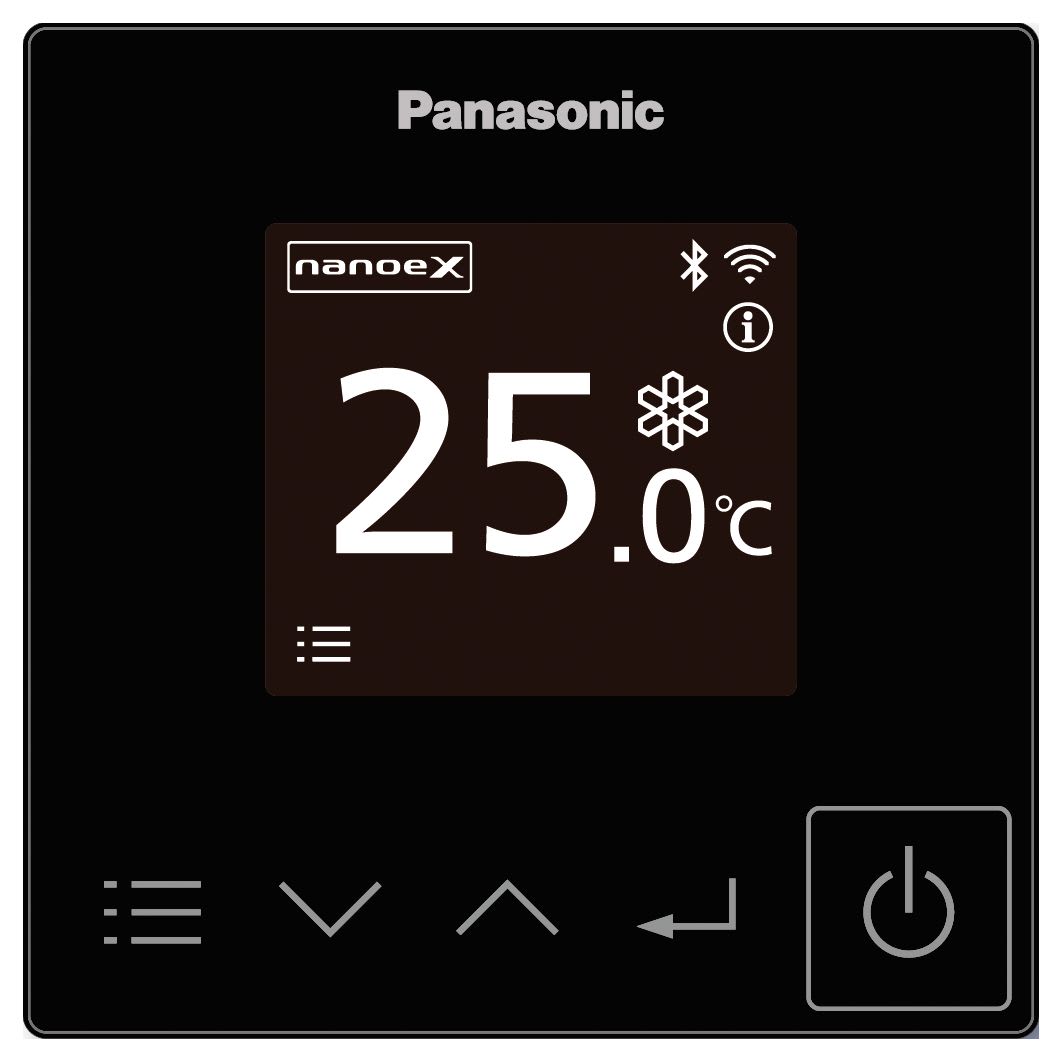 Panasonic Chauffage et climatisation - Tcd filaire simplifiée BL&WLAN