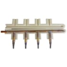 Panasonic Chauffage et climatisation - Ensemble de collecteurs de ramification MF3 3 tubes