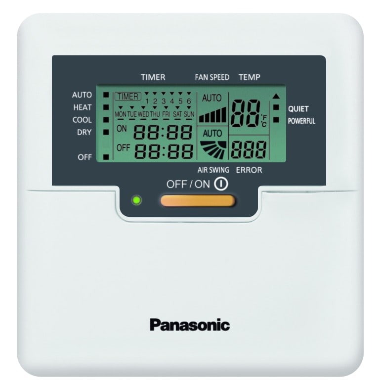 Panasonic Chauffage et climatisation - TELECOMMANDE FILAIRE (EN OPTION) Gainable / cassettes