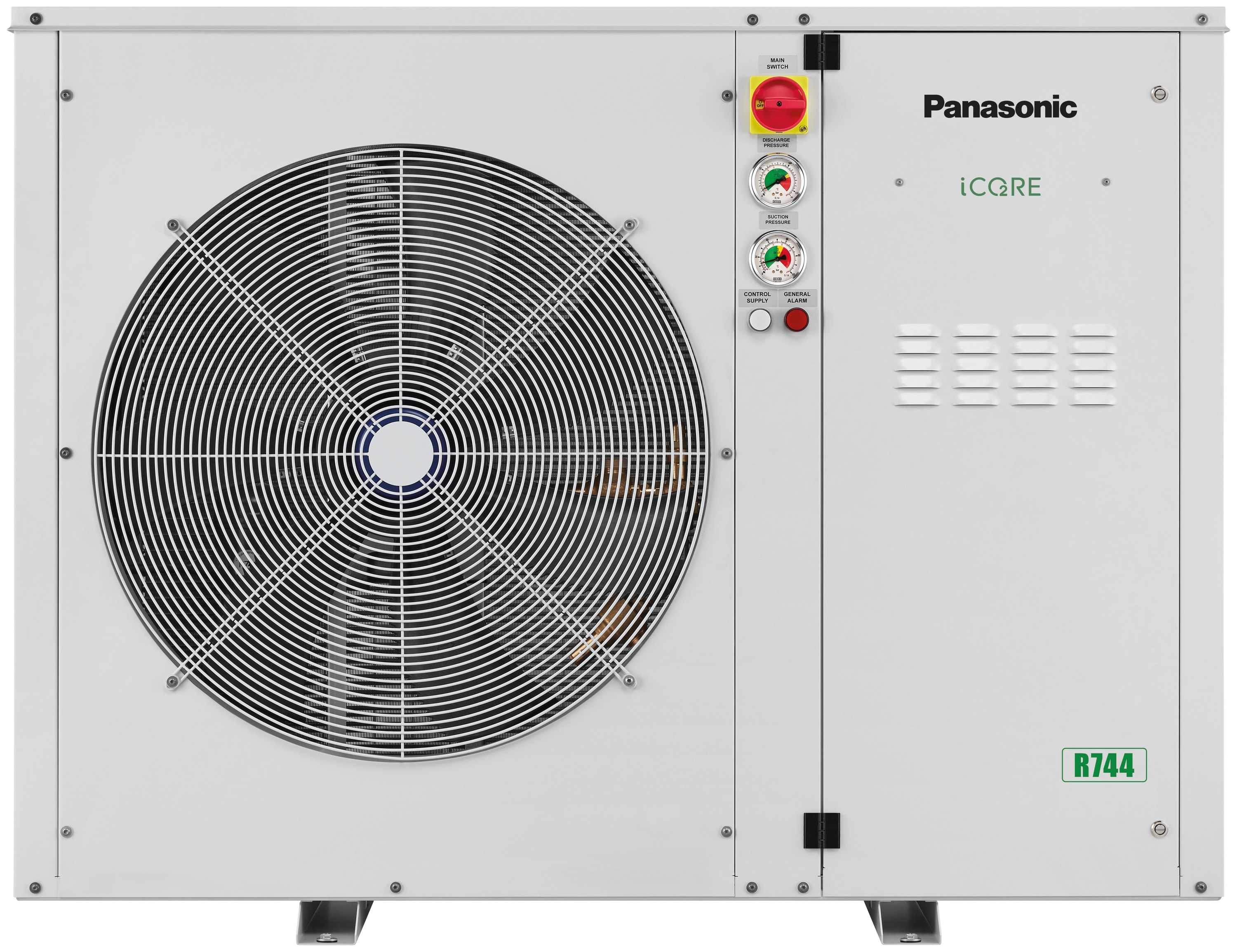 Panasonic Chauffage et climatisation - Groupe de condensation CO2 MT 6kW/LT 3kW revêtement+HP