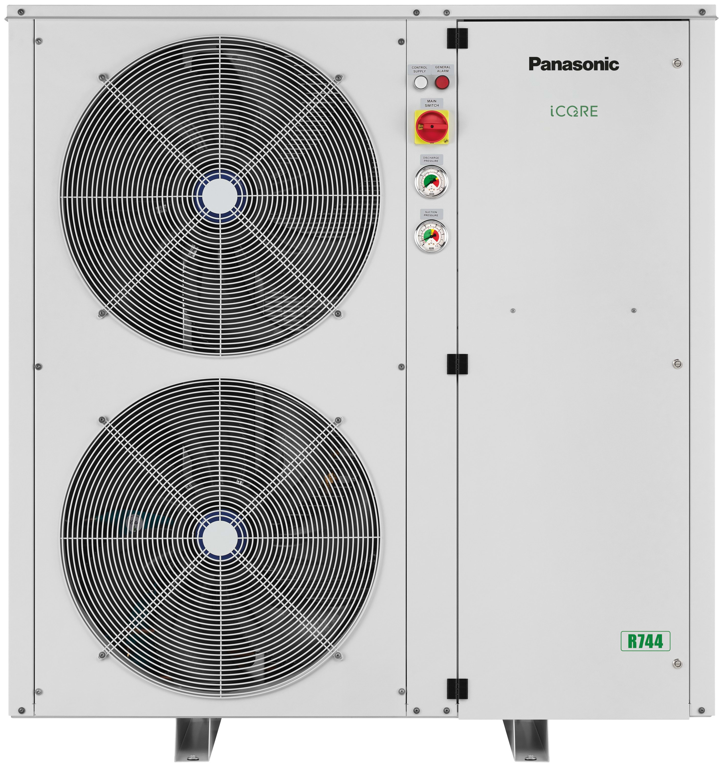 Panasonic Chauffage et climatisation - Groupe de condensation CO2 MT 15kW/LT 7kW récup. chaleur