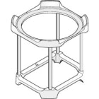 Panasonic Chauffage et climatisation - Support pour les ballons thermodynamique 100 et 150L (PAW-DHW100WPAW-DHW150W)