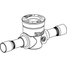 Panasonic Chauffage et climatisation - Indicateur de niveau, 130 bars, ?" (15,88) - 16 mm ODS