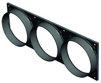 Panasonic Chauffage et climatisation - Plaque de refoulement 6 entrées gainable à eau